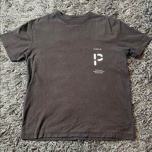 Purple Brand Men's Black T-Shirt size L